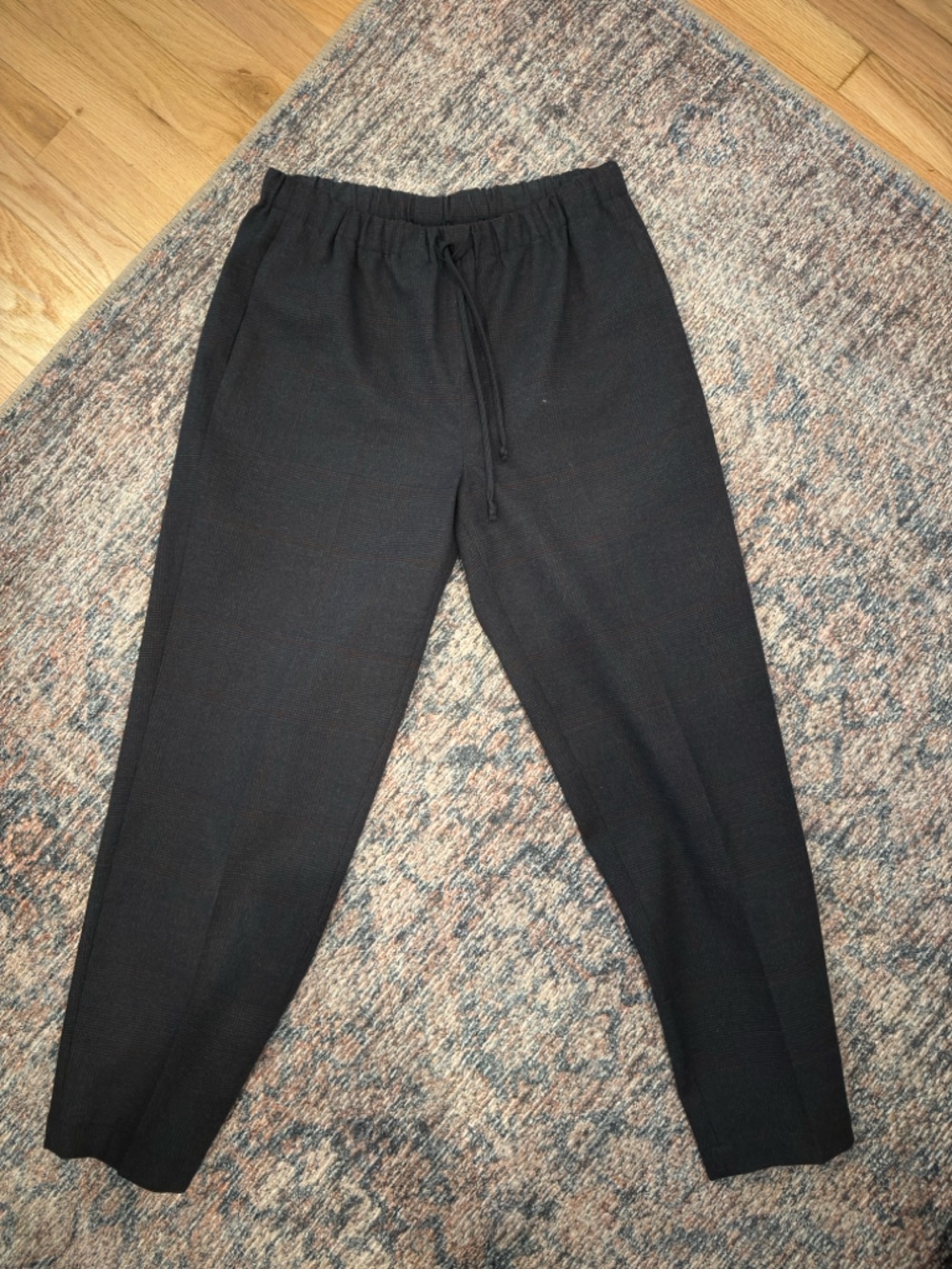 Babaton Wool Tie Waist Pants